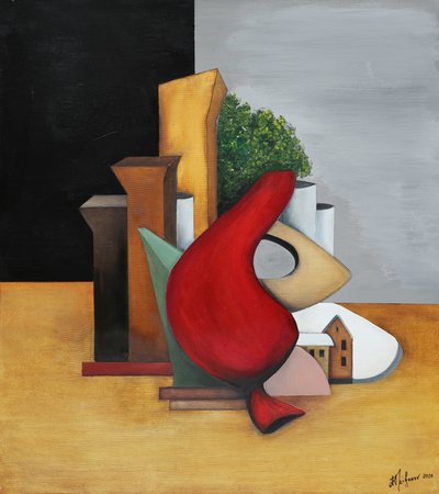 Città geometrica rossa da Alexander Trifonov