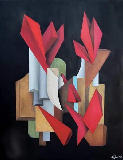 Forme geometriche vivaci da Alexander Trifonov