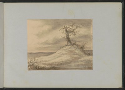 Albero su una collina da Alexander Ver Huell