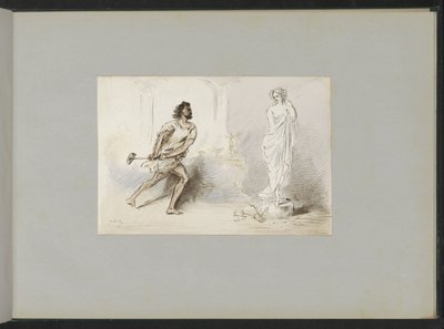 Pigmalione e Galatea da Alexander Ver Huell