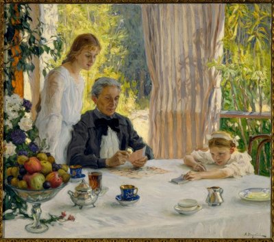 Sul balcone da Alexander Viktorowitsch Morawow