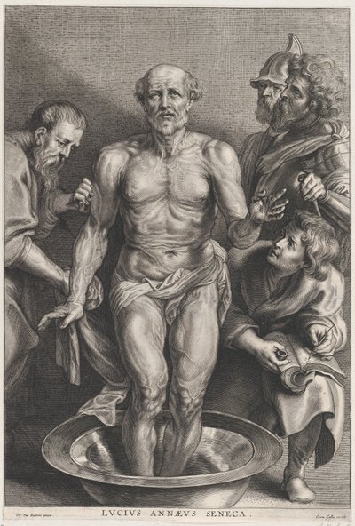 La Morte di Seneca da Alexander Voet
