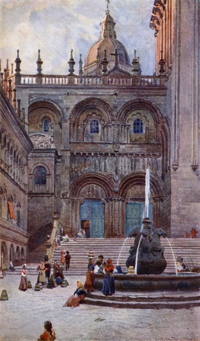 Cattedrale di Santiago di Compostela, Porta Sud da Alexander Wallace Rimington