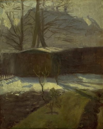Un giardino in inverno, Helenevej. Copenaghen da Alexander Wilde