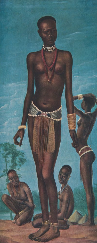 Daboa, giovane ragazza Sara (Fort Archambault), da Dessins et Peintures d