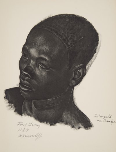 Ialingede, razza Mandja. (Fort Lamy), da Dessins et Peintures d