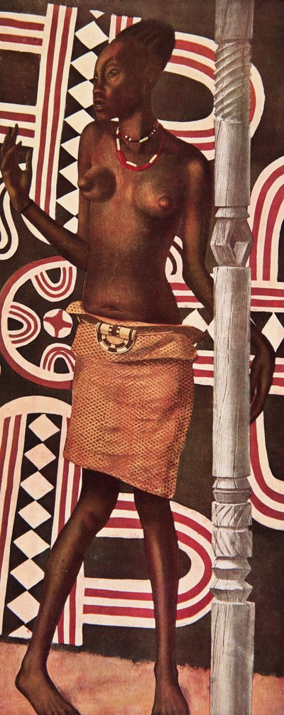 Molende, la Mangbetou, da Dessins et Peintures d