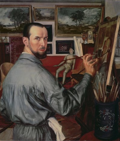 Autoritratto, 1917 da Alexander Yakovlev