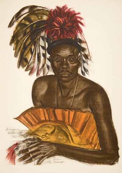 Tuba, capo Matchaga (Niangara (haut Ouelle), da Dessins et Peintures d
