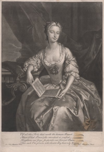 Mrs Clive, Di tutte le arti che leniscono il petto umano... da Alexander van Haecken