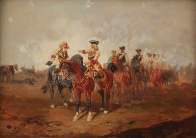 Dopo la battaglia da Alexander von Bensa