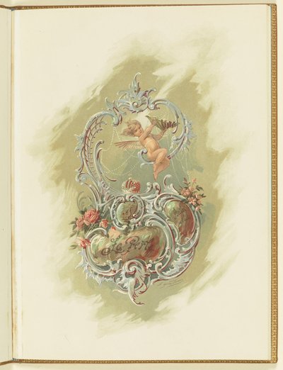 Programma per il balletto La Perle di Marius Petipa e Riccardo Drigo da Alexander von Hohen