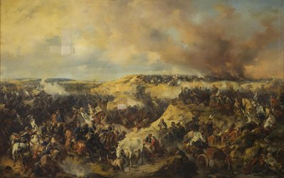 La battaglia di Kunersdorf del 12 agosto 1759, 1848 da Alexander von Kotzebue