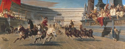 La corsa delle bighe da Alexander von Wagner
