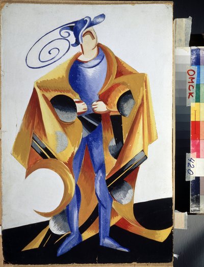 Costume teatrale per la pièce "Romeo e Giulietta" di William Shakespeare da Alexandra Alexandrowna Exter