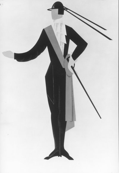 Don Giovanni con una Spada da Alexandra Alexandrowna Exter