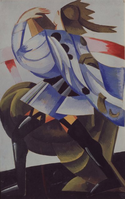 Mercuzio. Costume per la commedia Romeo e Giulietta di W. Shakespeare, 1921 da Alexandra Alexandrowna Exter