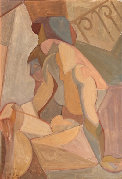 Due figure, fine anni 1920 da Alexandra Alexandrowna Exter