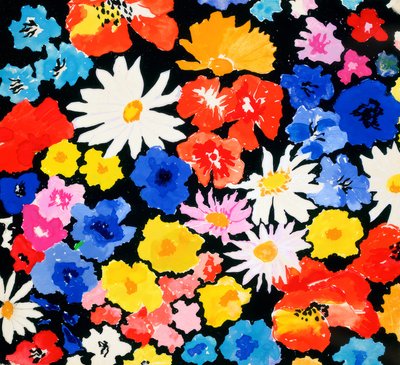 Composizione decorativa (mazzo di fiori) da Alexandra Alexandrowna Exter