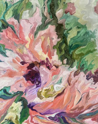 Astratto floreale vivace da Alexandra Higgins