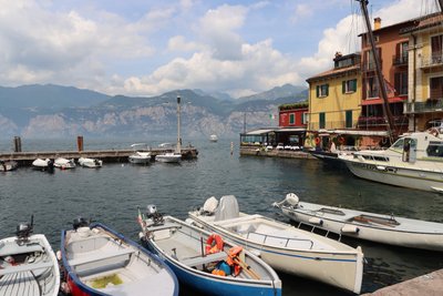 Il porto di Malcesine da Alexandra Joseph