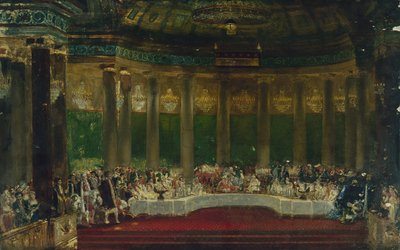 Festa di nozze di Napoleone I alle Tuileries, 2 aprile da Alexandre (1770 1844) Dufay
