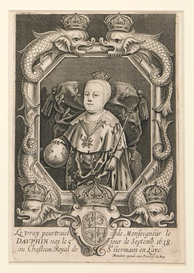 Ritratto di Luigi XIV come Delfino da Alexandre Boudan