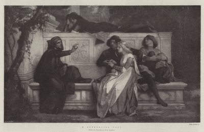Un poeta fiorentino da Alexandre Cabanel