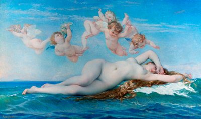 Nascita di Venere, 1863 da Alexandre Cabanel