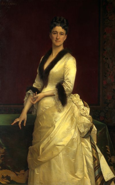 Catharine Lorillard Wolfe 1828-1887, 1876 da Alexandre Cabanel