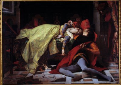 Morte di Francesca da Rimini e Paolo Malatesta (1284) da Alexandre Cabanel