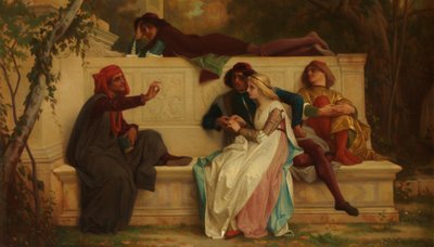 Poeta fiorentino, 1861 da Alexandre Cabanel