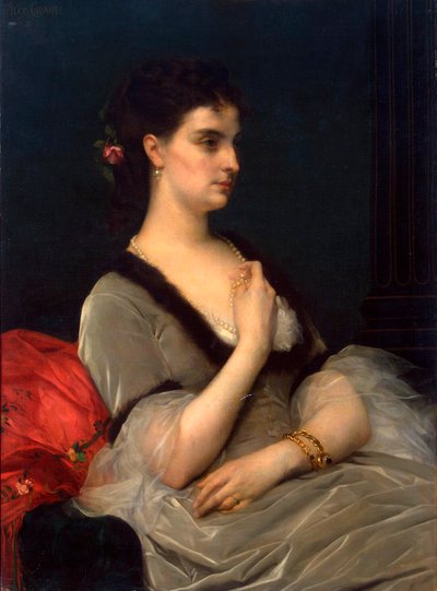 Ritratto della principessa Elisabetta Vorontsova-Dashkova da Alexandre Cabanel