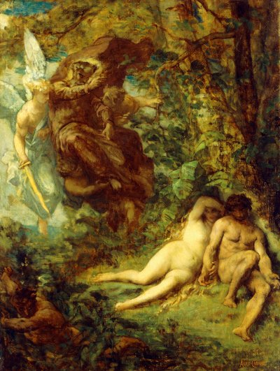 Studio per Paradiso Perduto da Alexandre Cabanel