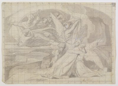 Studio per La morte di Mosè da Alexandre Cabanel
