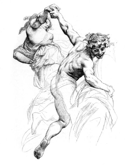 Studio per Il trionfo di Flora, c1880-1882 da Alexandre Cabanel
