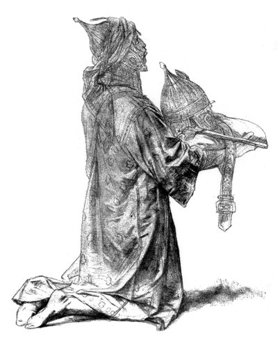 Studio per un saraceno, per La cattività di San Luigi, c. 1880-1882 da Alexandre Cabanel