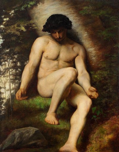 Studio di Adamo per Paradis perdu, c.1863 da Alexandre Cabanel