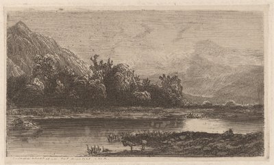 Lago di Montagna da Alexandre Calame