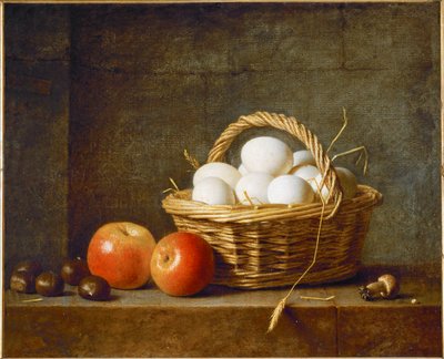 Un cestino con le uova da Alexandre Couder