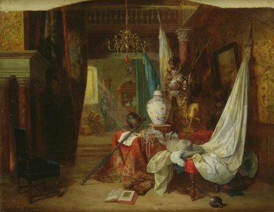 Interno, bric-à-brac romantico da Alexandre Couder