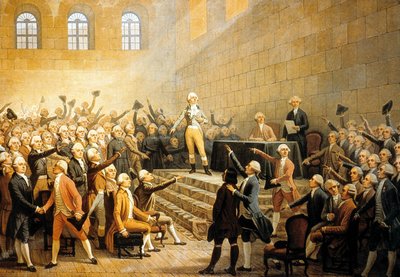 Assemblea dei notabili del Delfinato, Francia, il 21 luglio da Alexandre Debelle
