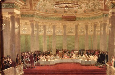 Il banchetto per il matrimonio di Napoleone Bonaparte (1769-1821) e Maria Luisa d