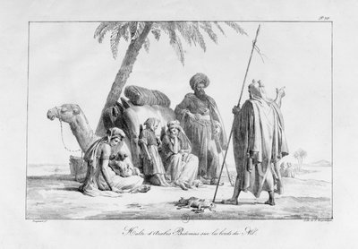 Arabi e beduini a riposo, dalla serie 