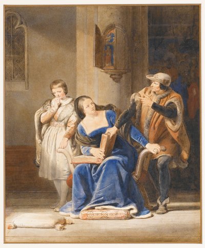 Luigi XI che sorveglia l