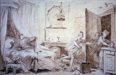 La mia camicia brucia da Alexandre Evariste Fragonard