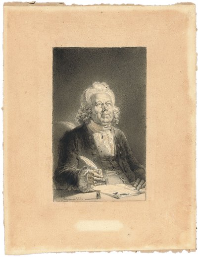 Ritratto di Philippe Néricault Destouches da Alexandre Evariste Fragonard