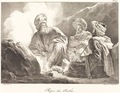 Repos des Arabes da Alexandre Evariste Fragonard