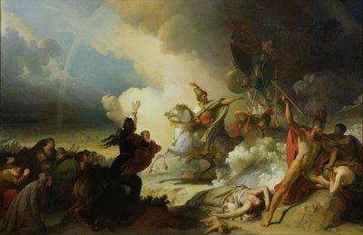 Saladino I (1138-93) a Gerusalemme, c.1830-50 da Alexandre Evariste Fragonard