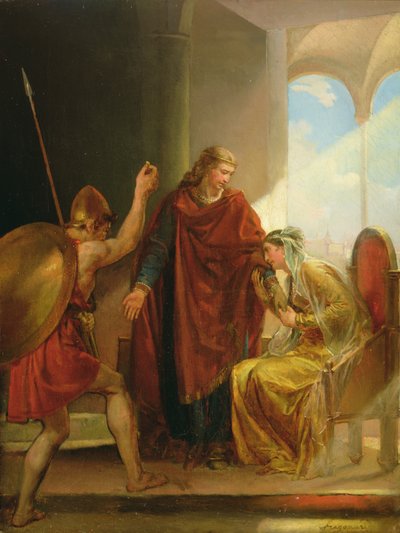 Il richiamo di Childerico da Alexandre Evariste Fragonard